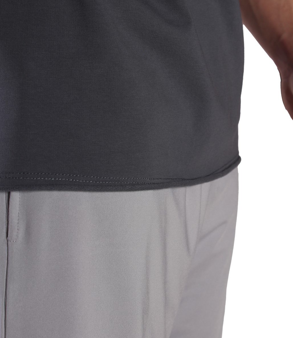 MuscleCloth Training Club Kapüşonlu Kolsuz Sweatshirt Füme