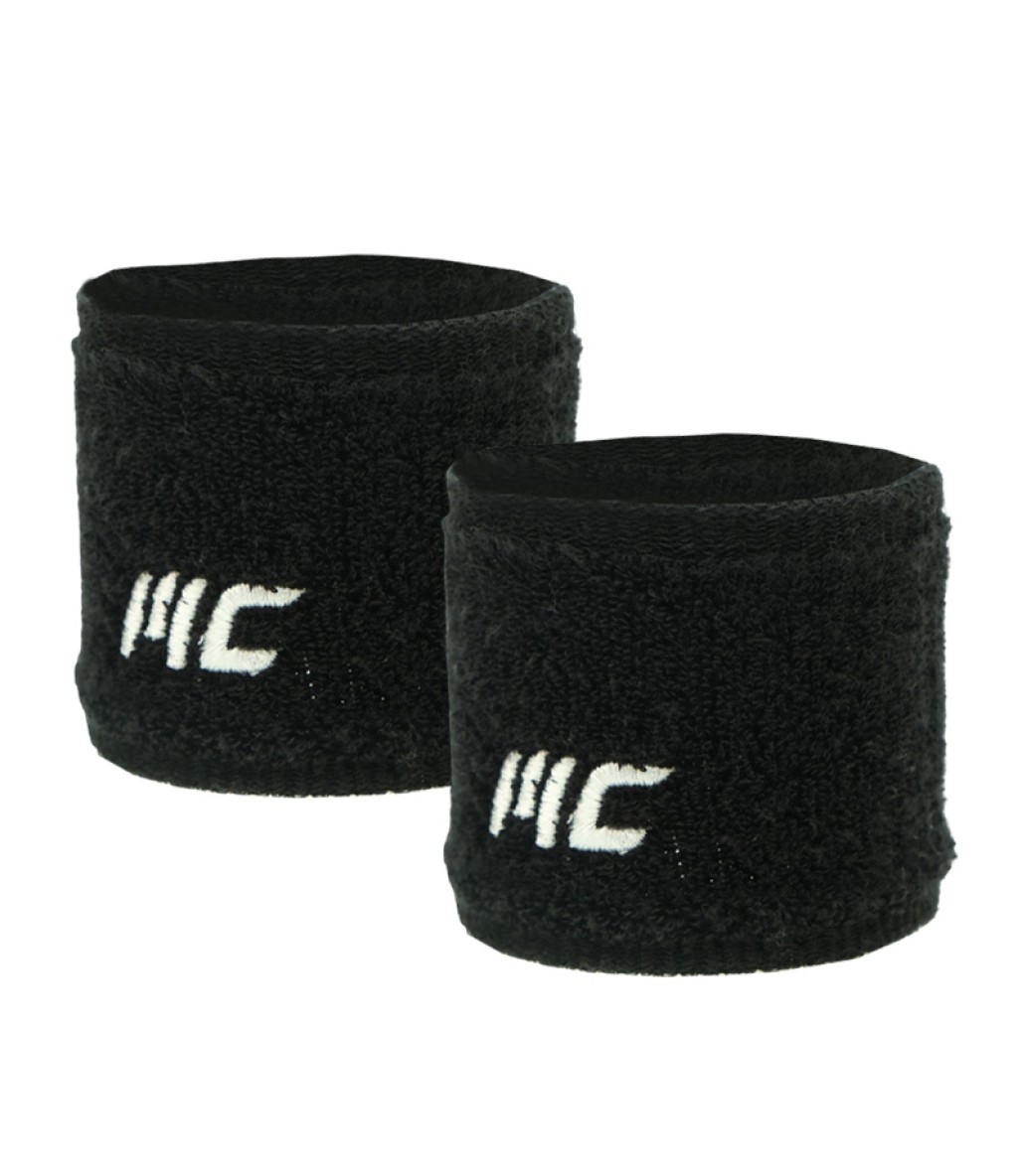 MuscleCloth Training Havlu Bileklik 2'li Paket Siyah