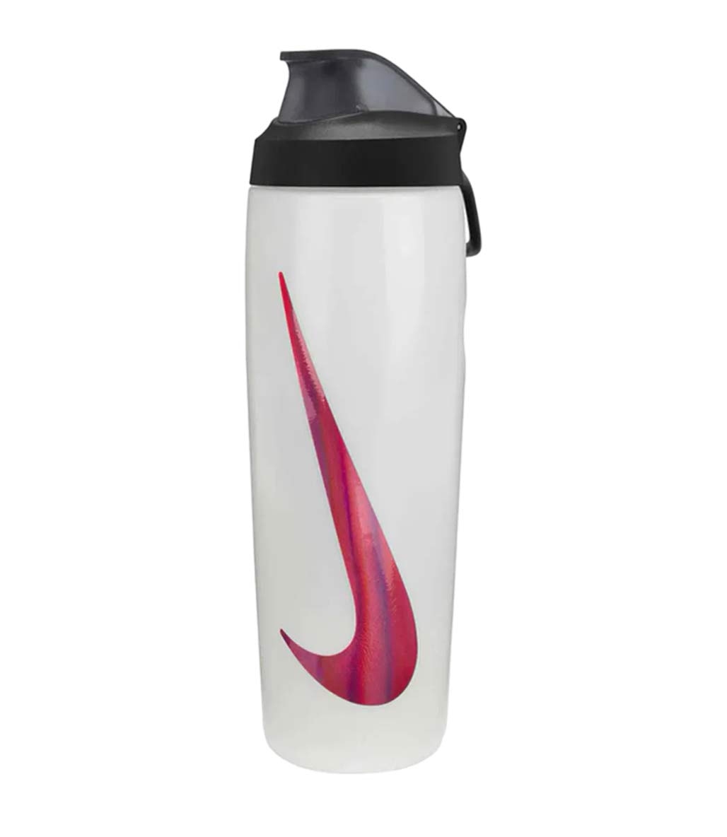 Nike Refuel Bottle Locking Lid 700 ml Matara Beyaz Kırmızı