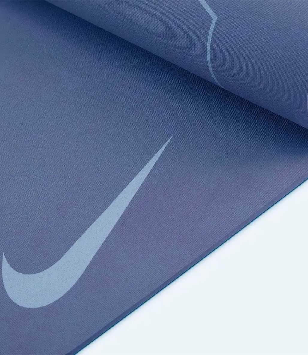 Nike Reversible Yoga Mat 4 mm Mavi