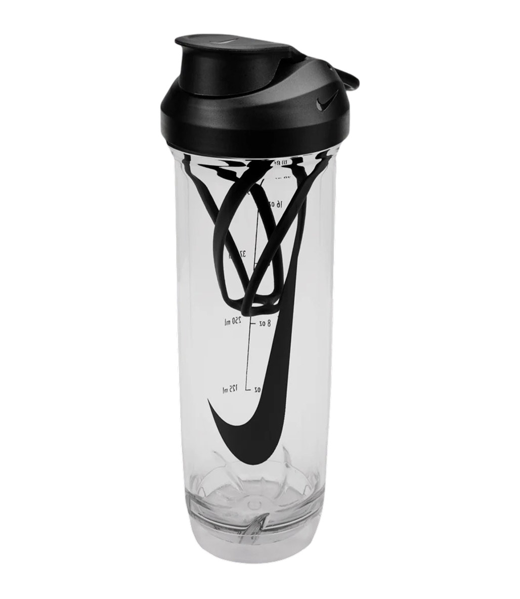 Nike TR Recharge Shaker Bottle 2.0 700 ml Matara Beyaz Siyah