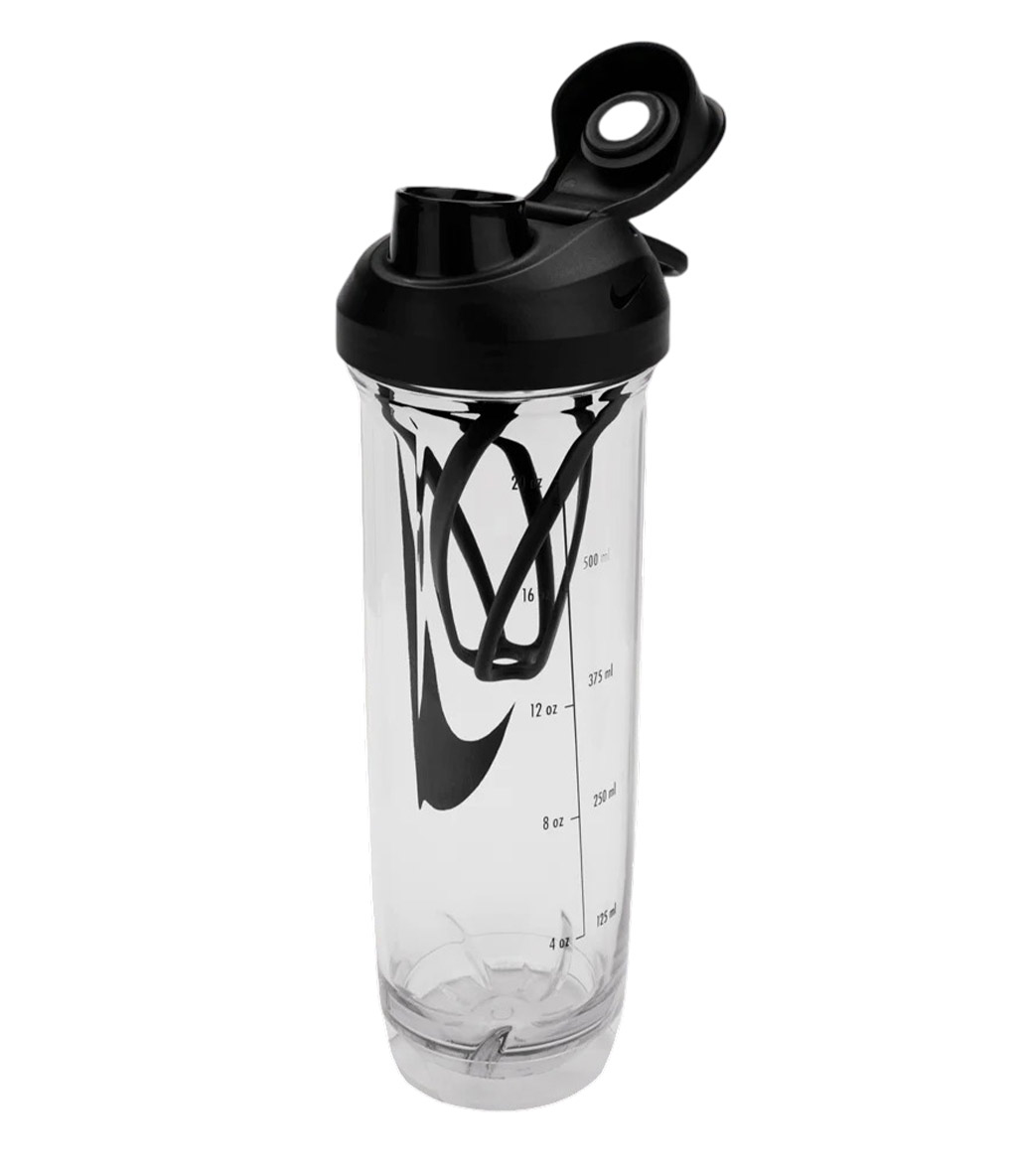 Nike TR Recharge Shaker Bottle 2.0 700 ml Matara Beyaz Siyah