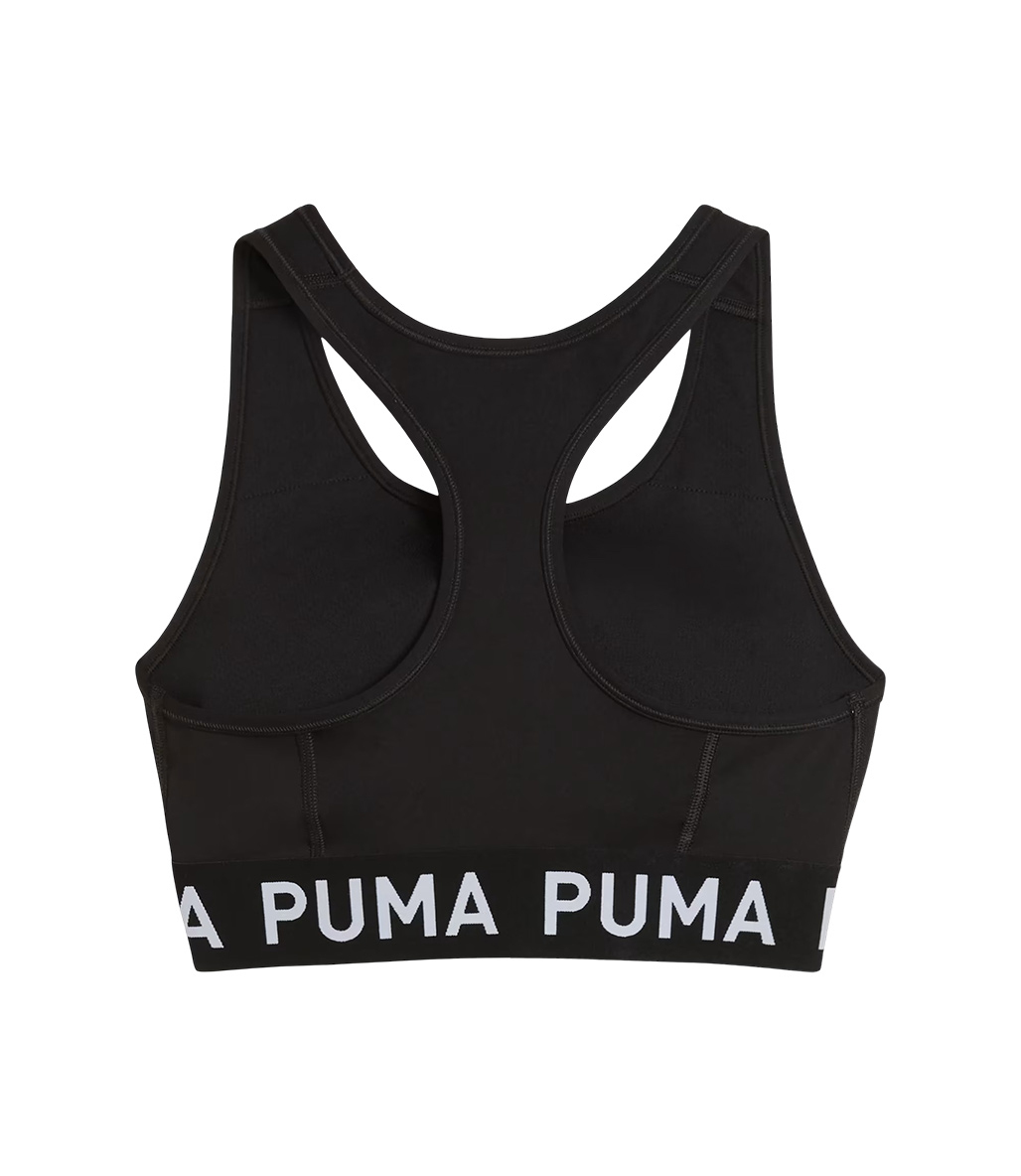 Puma 4Keeps Elastic Bra Sporcu Sütyeni Siyah