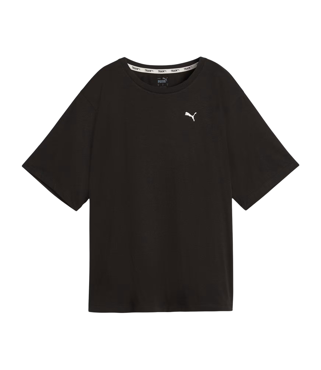 Puma Animal Remix Boyfriend Kadın Kısa Kollu T-Shirt Siyah