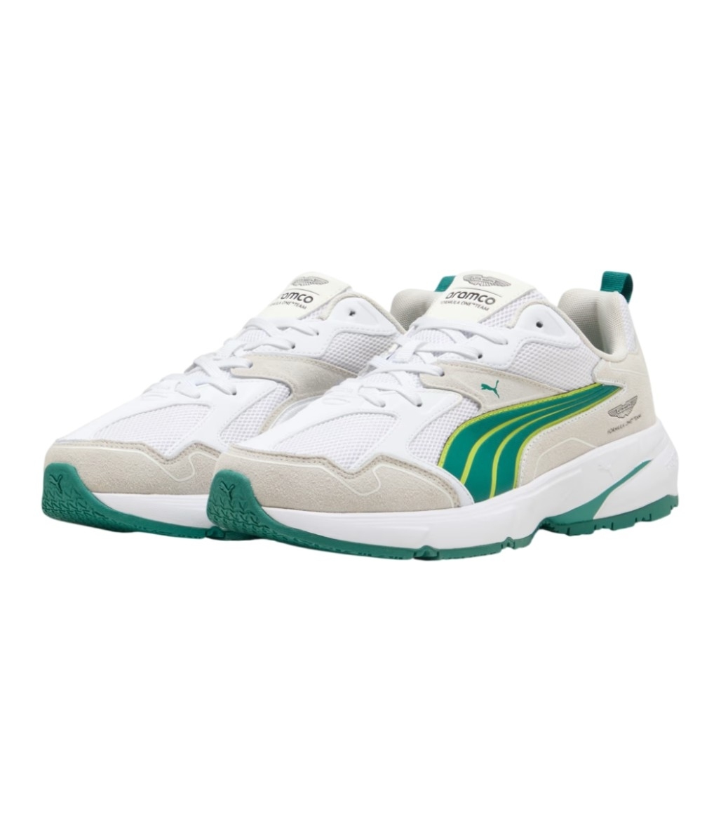 Puma Aston Martin F1 Profoam Galactic Ayakkabı Beyaz Yeşil