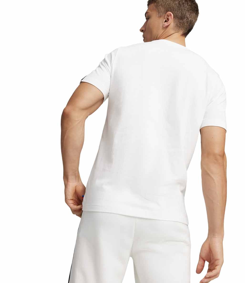 Puma Bmw Mms Ess Kısa Kollu T-Shirt Beyaz