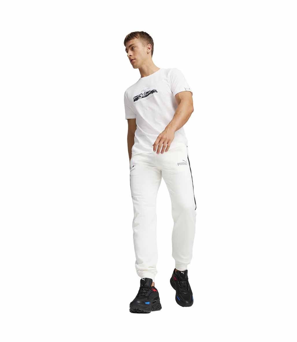 Puma Bmw Mms Ess Kısa Kollu T-Shirt Beyaz