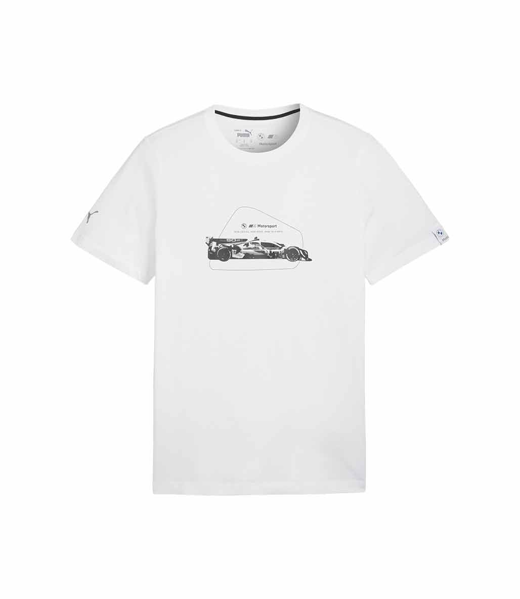 Puma Bmw Mms Ess Kısa Kollu T-Shirt Beyaz