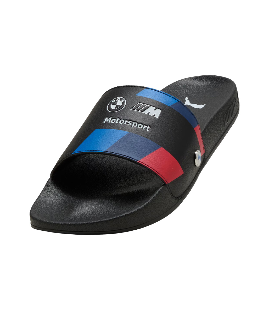 Puma Bmw Mms Leadcat 2.0 Logo Kadın Terlik Siyah