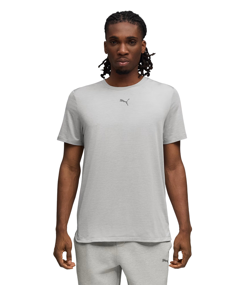 Puma Cloudspun Kısa Kollu T-Shirt Gri