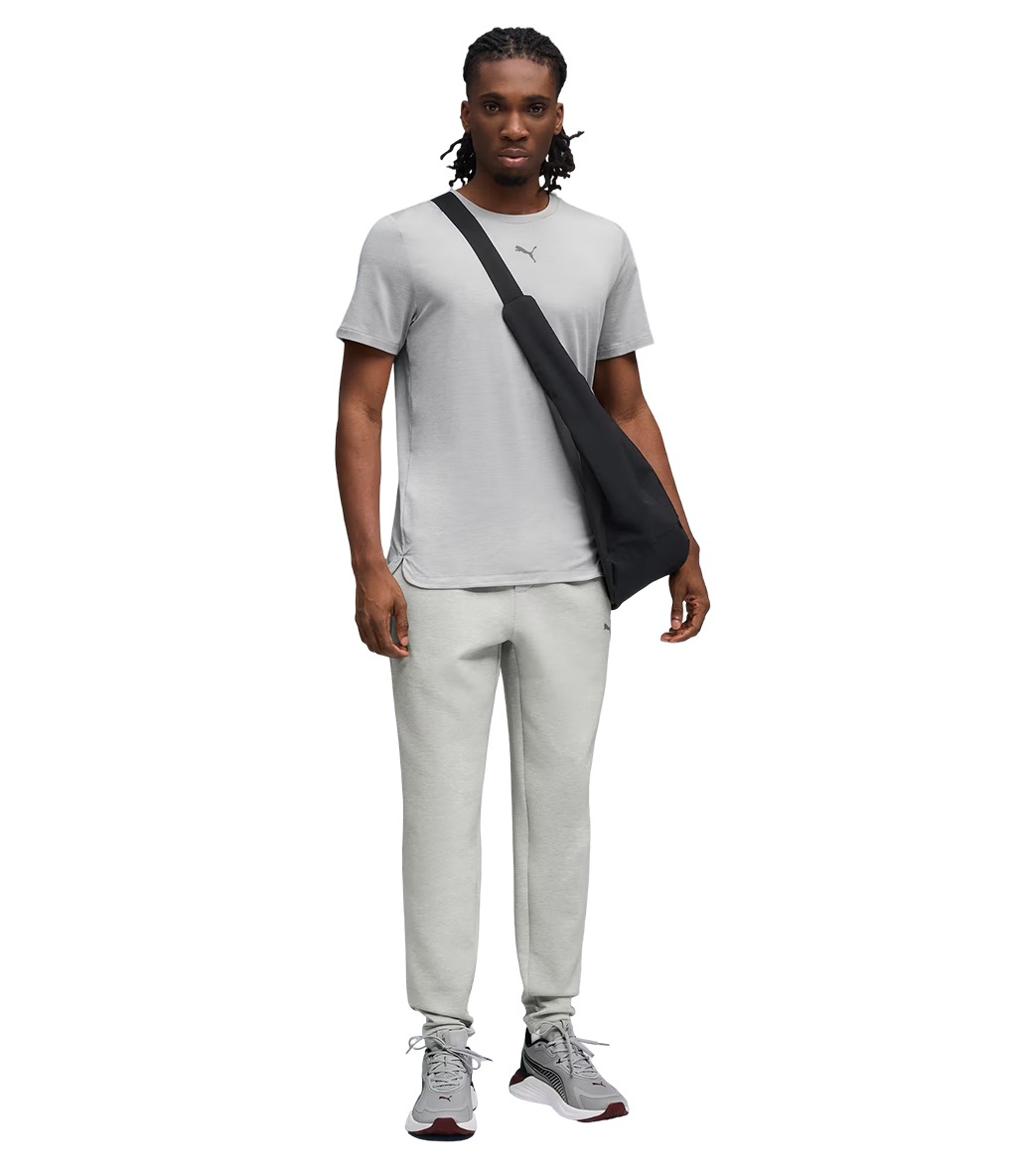 Puma Cloudspun Kısa Kollu T-Shirt Gri