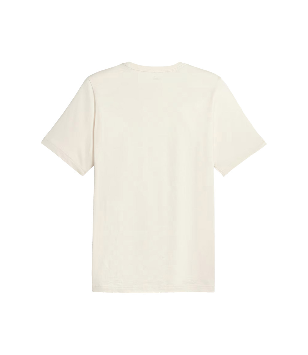 Puma Essentials+ 2 Colour Logo Kısa Kollu T-Shirt Bej