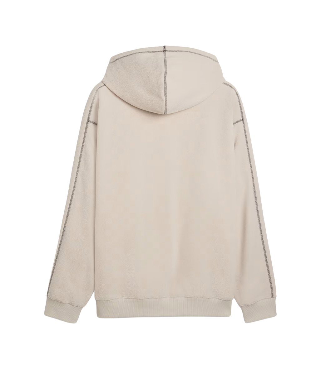 Puma Essentials Elevated Relaxed Winterized Kapüşonlu Sweatshirt Bej
