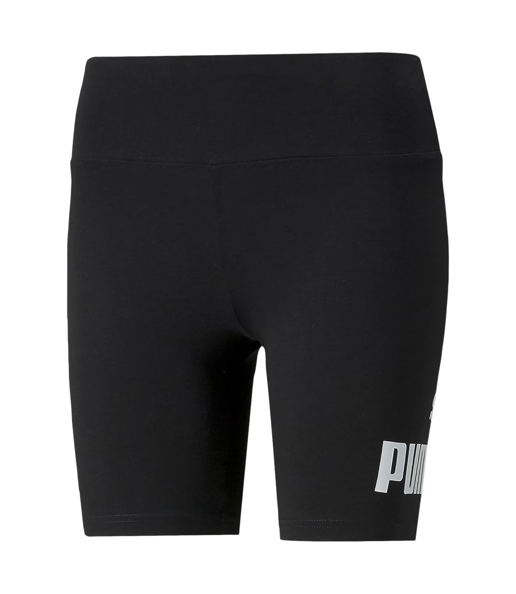 Puma Essentials Logo Kadın Şort Tayt Siyah