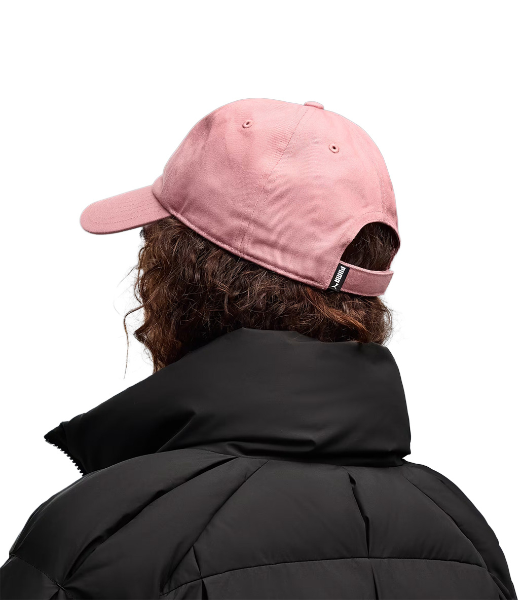 Puma Essentials No.1 Logo Patch Şapka Pembe