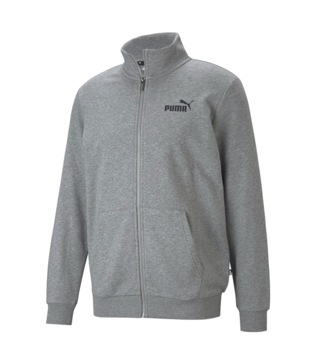 Puma Essentials Track Jacket Fermuarlı Sweatshirt Gri