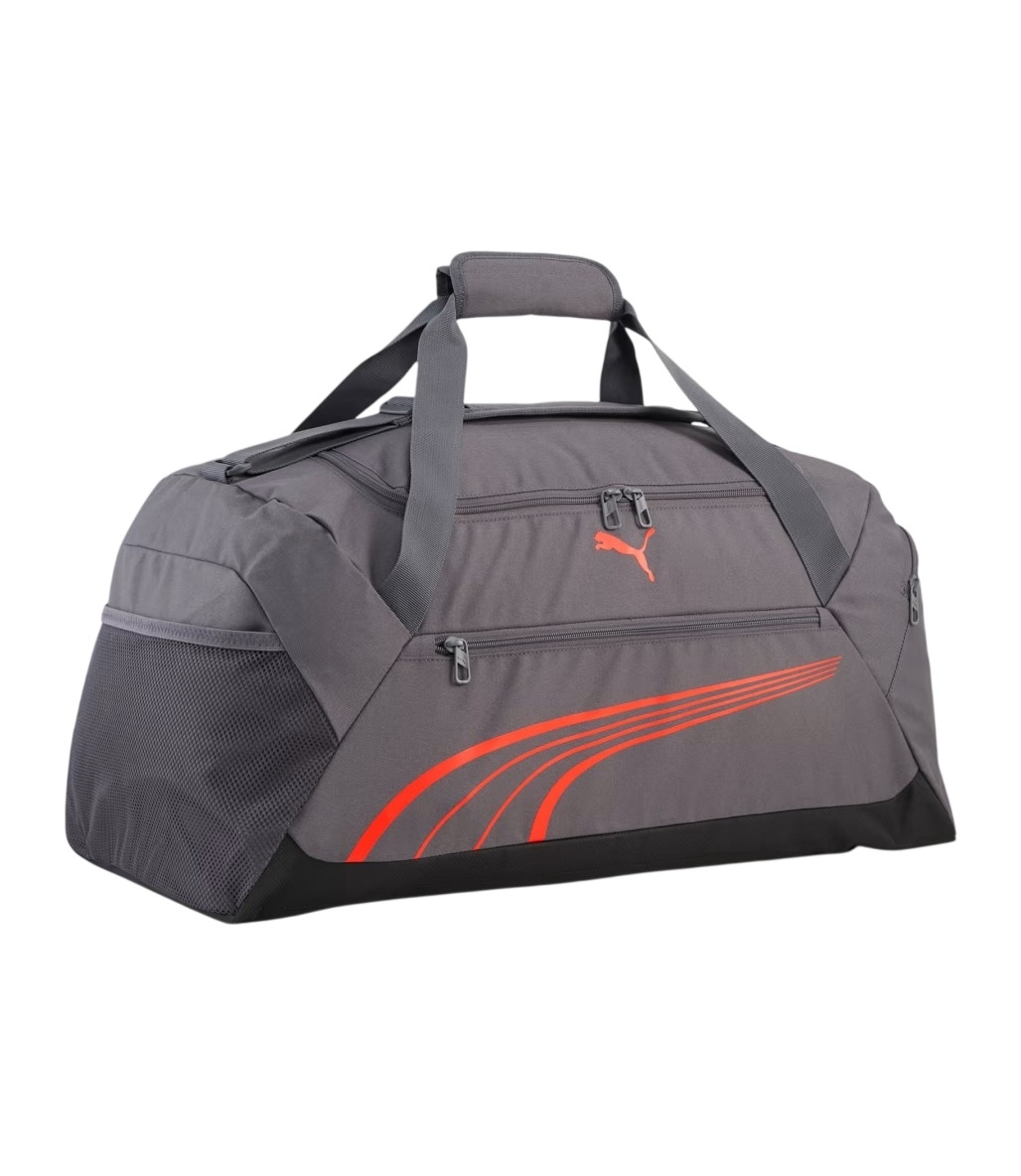 Puma Fundamental Medium Duffle Spor Çanta Gri