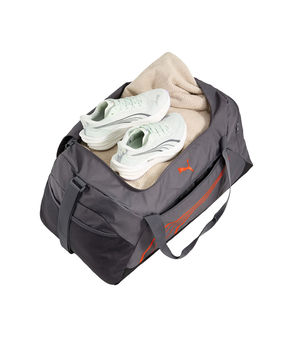 Puma Fundamental Medium Duffle Spor Çanta Gri