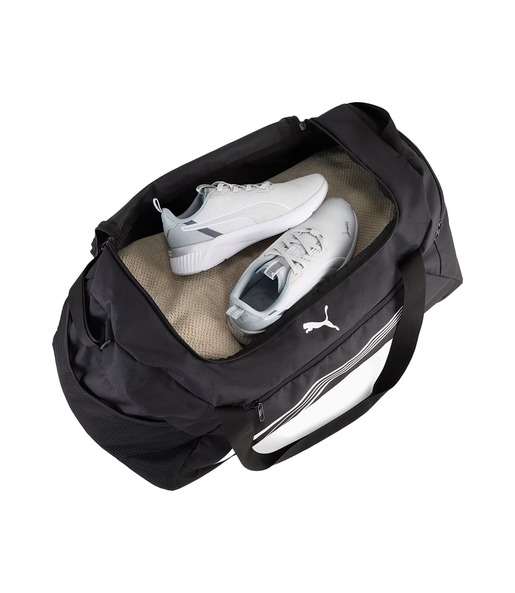 Puma Fundamental Medium Duffle Spor Çanta Siyah