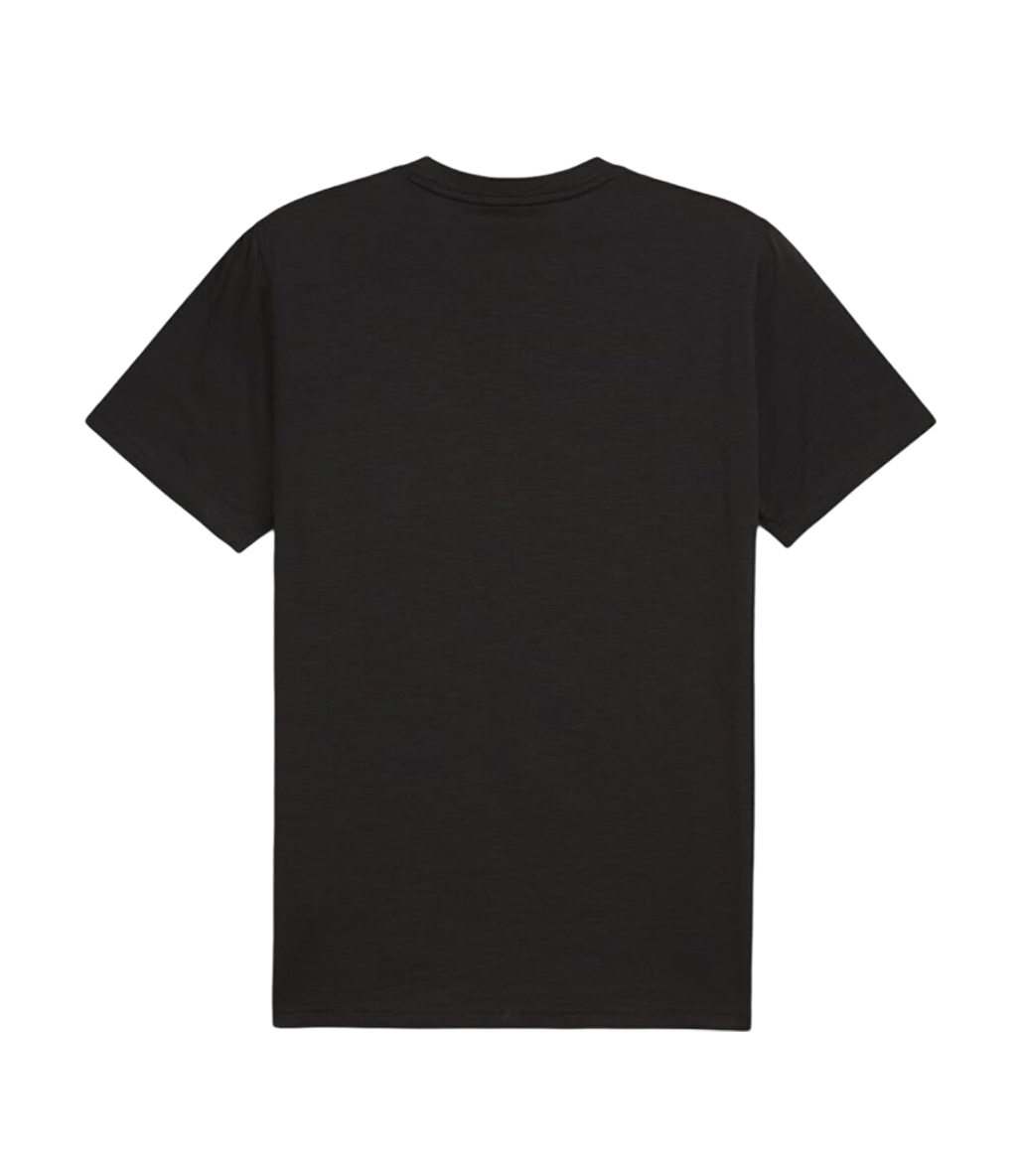 Puma Graphic Slogan Kısa Kollu T-Shirt Siyah