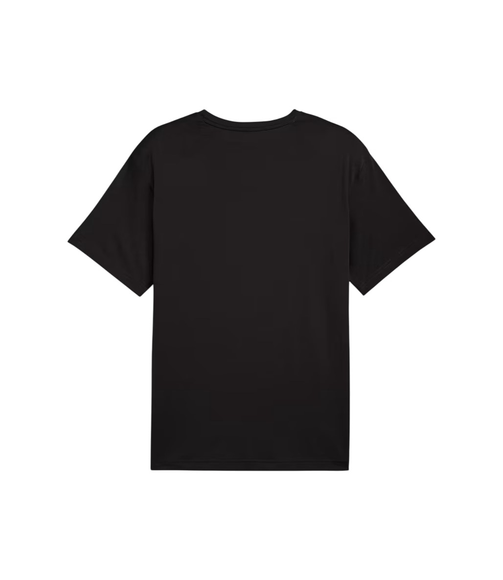 Puma Graphics Train Logo RLXD Kısa Kollu T-Shirt Siyah