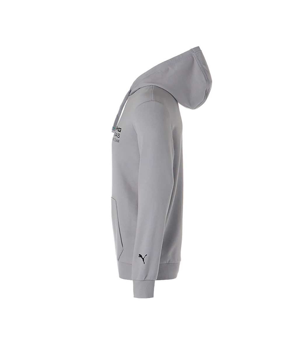 Puma Mercedes AMG Petronas Ess Kapüşonlu Sweatshirt Gri
