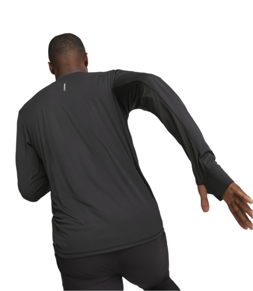 Puma Run Favorite Uzun Kollu T-Shirt Siyah