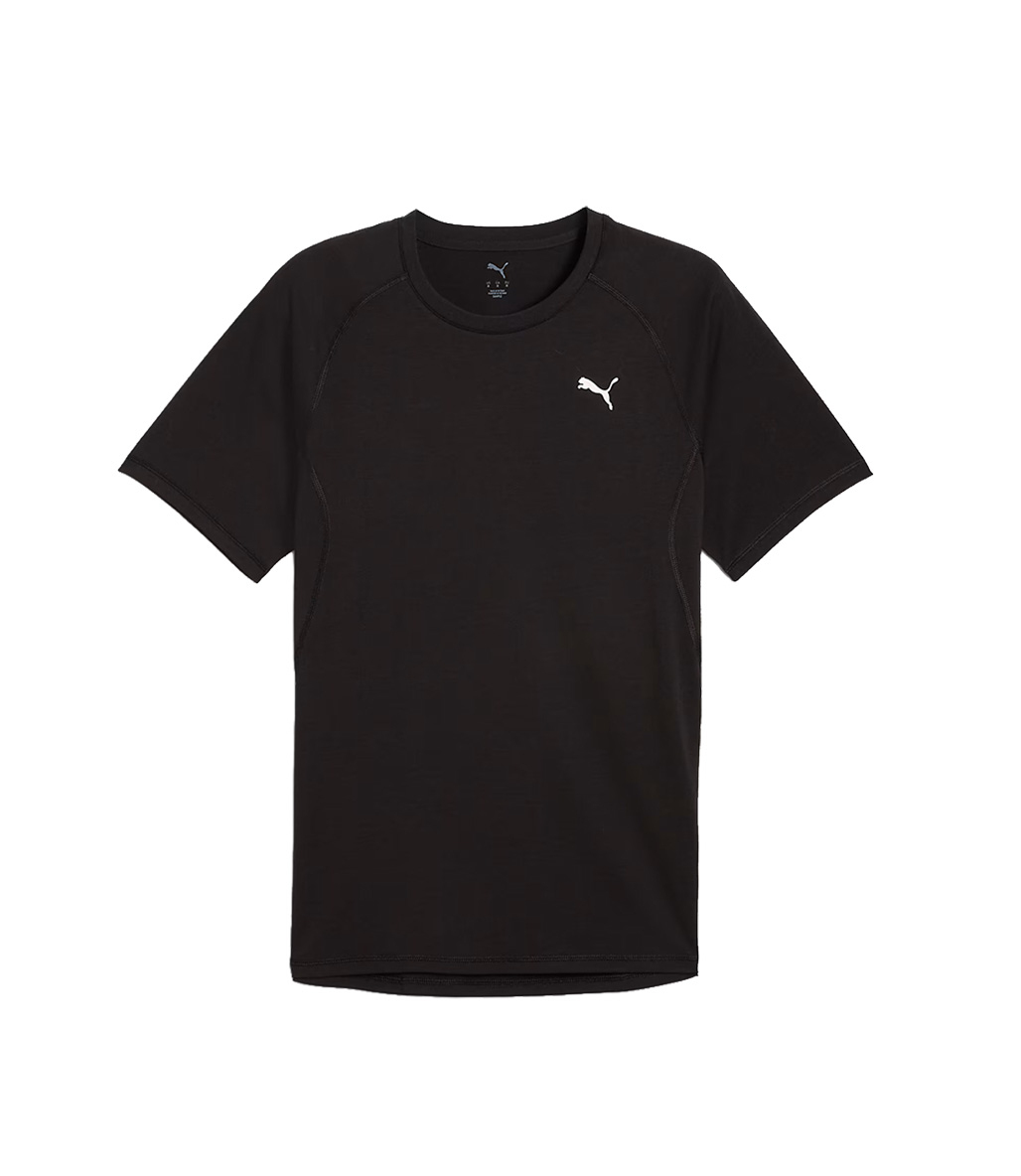 Puma Run Velocity Tri-Blend Kısa Kollu T-Shirt Siyah