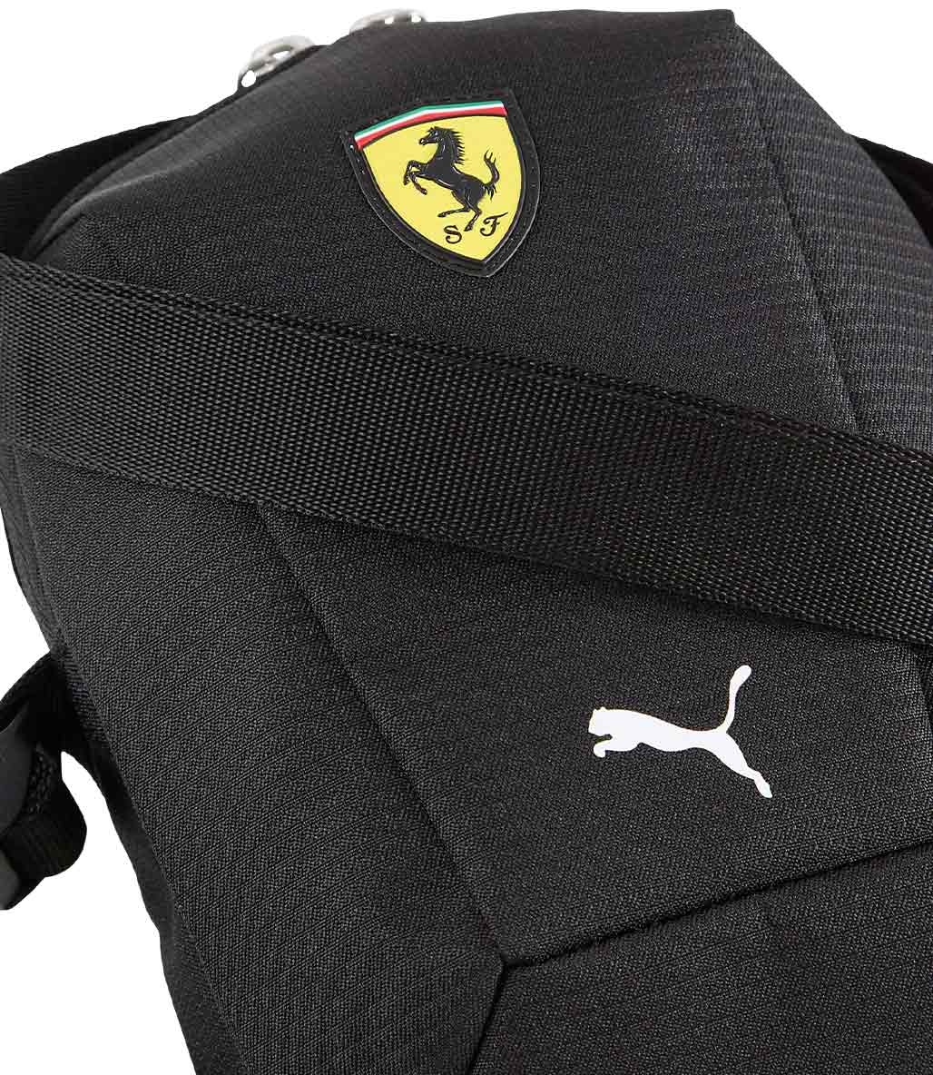 Puma Scuderia Ferrari Race Portable Omuz Çantası Siyah