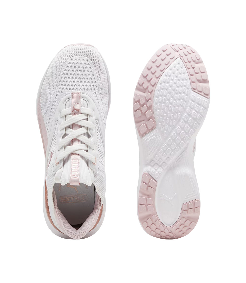Puma SoftRide Mayve Kadın Ayakkabı Beyaz Pembe