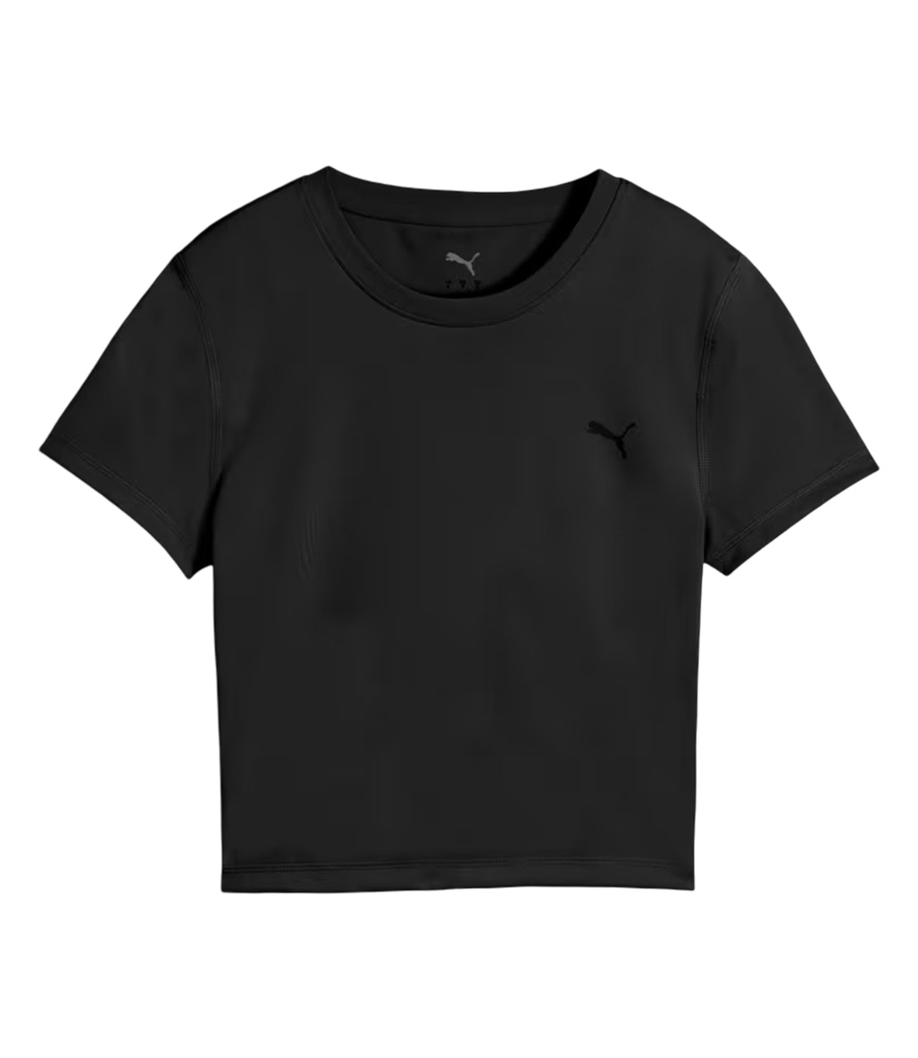 Puma Strong Cross Back Kadın Kısa Kollu T-Shirt Siyah