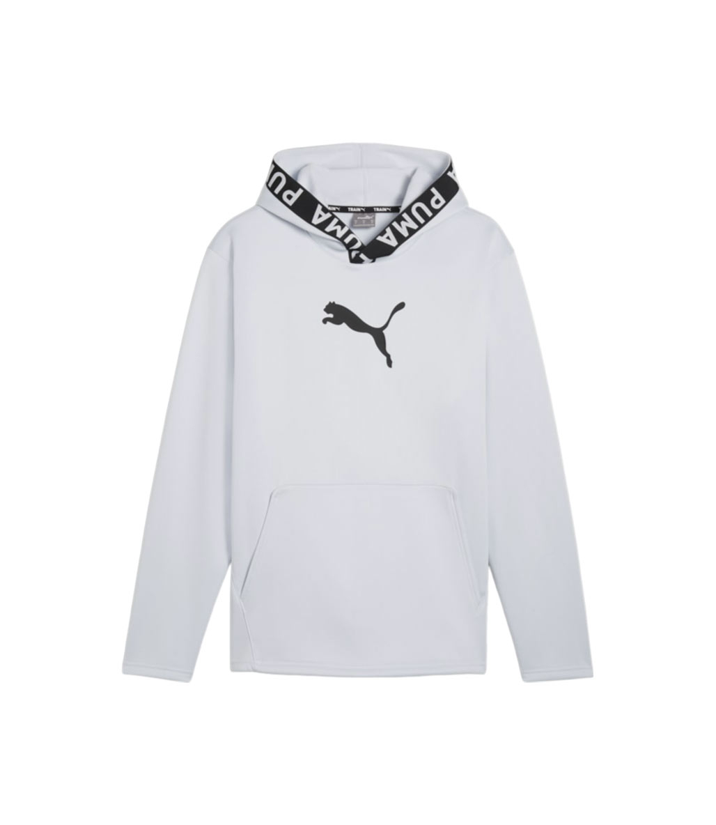 Puma Train Pwr Fleece Hoodie Kapüşonlu Sweatshirt Beyaz