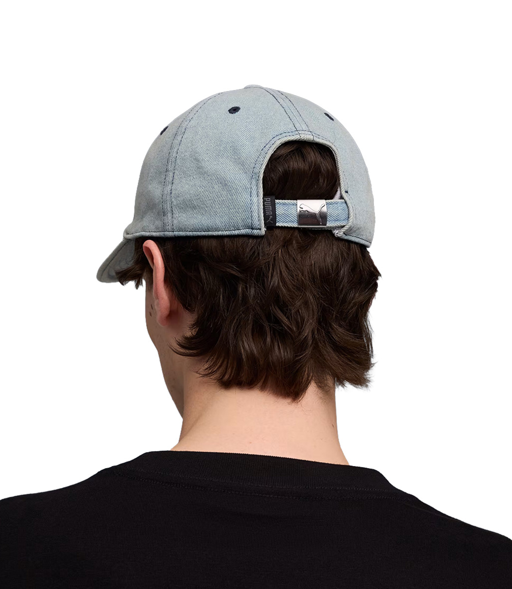 Puma Wardrobe Ess Metal Dad Cap Şapka Denim