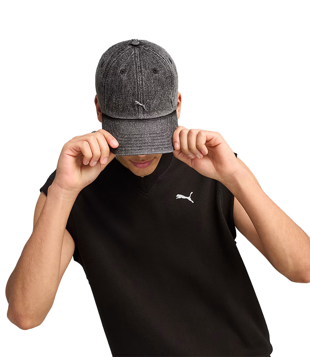 Puma Wardrobe Ess Metal Dad Cap Şapka Siyah