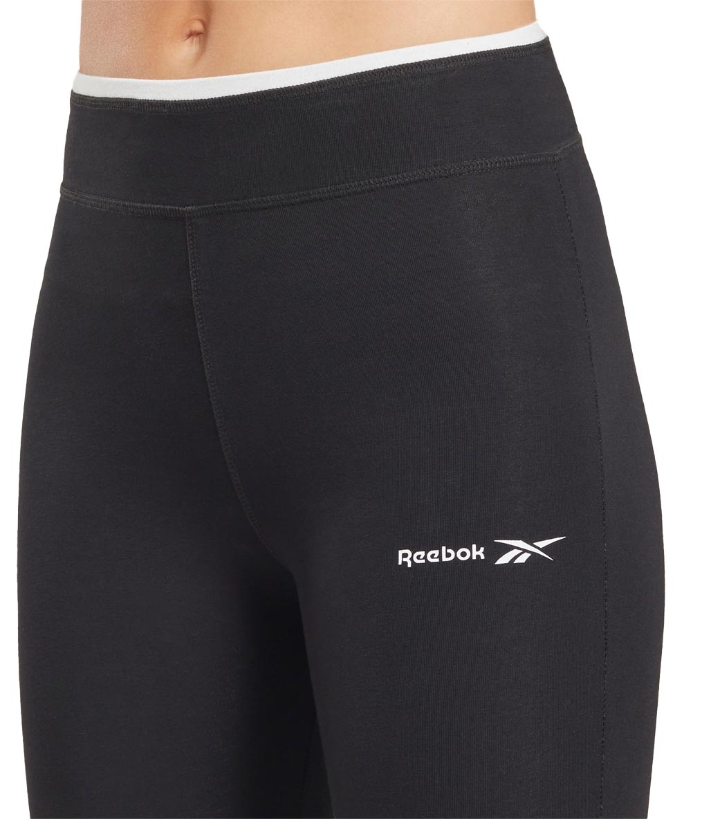 Reebok Identity Cotton Kadın Tayt Siyah