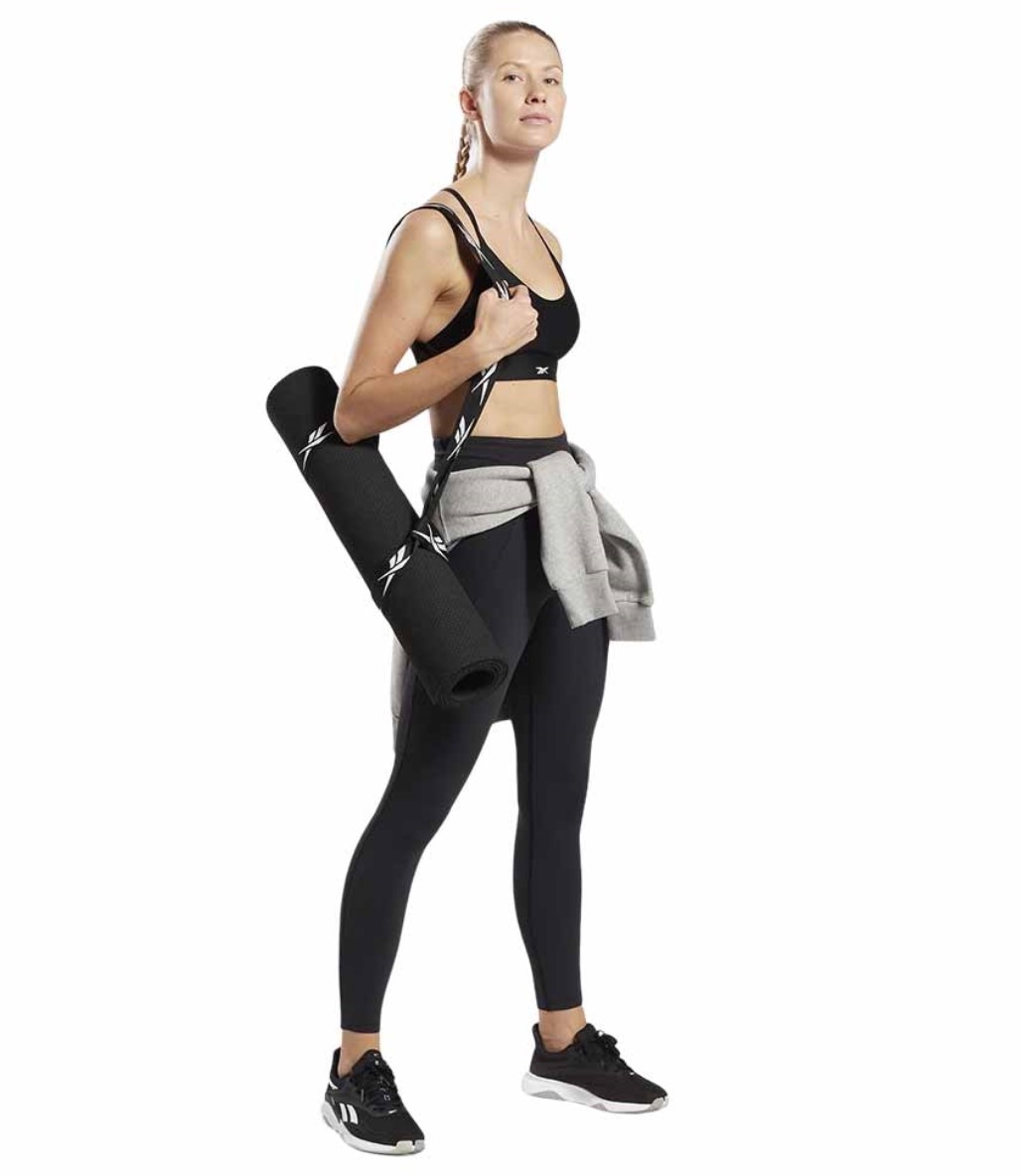Reebok Lux Strappy Sports Sporcu Sütyeni Siyah