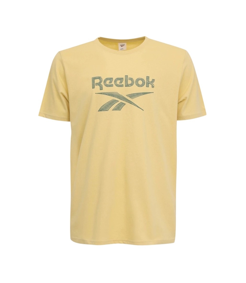 Reebok New ID Reg Kısa Kollu T-Shirt Sarı Yeşil