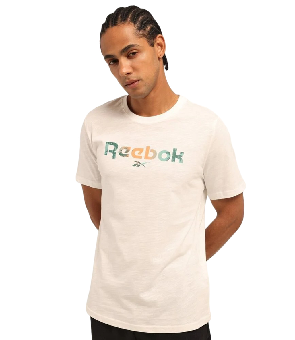 Reebok Sumth Kısa Kollu T-Shirt Beyaz