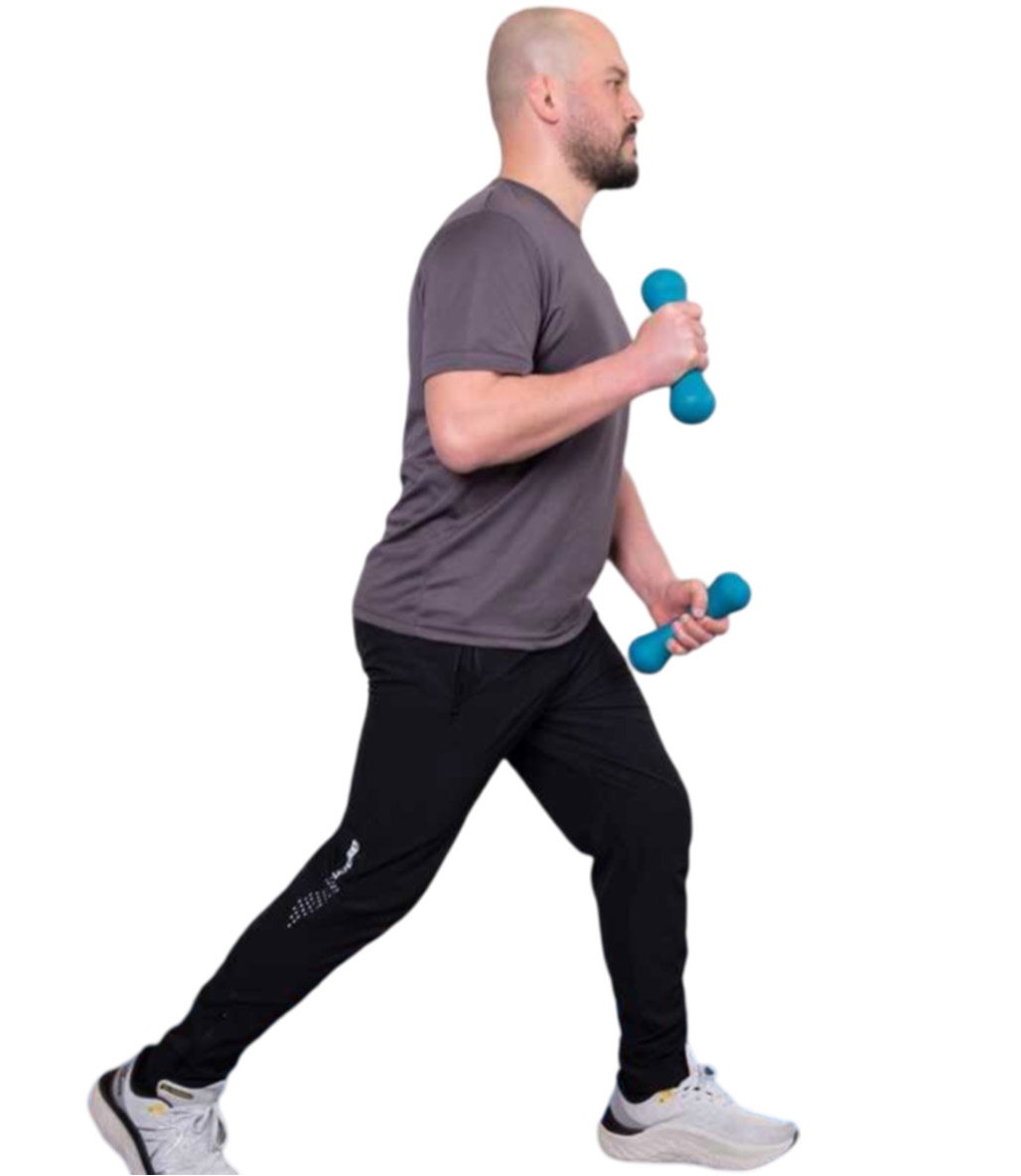 Slazenger Neopren Dambıl 2 Kg + 2 Kg Mavi