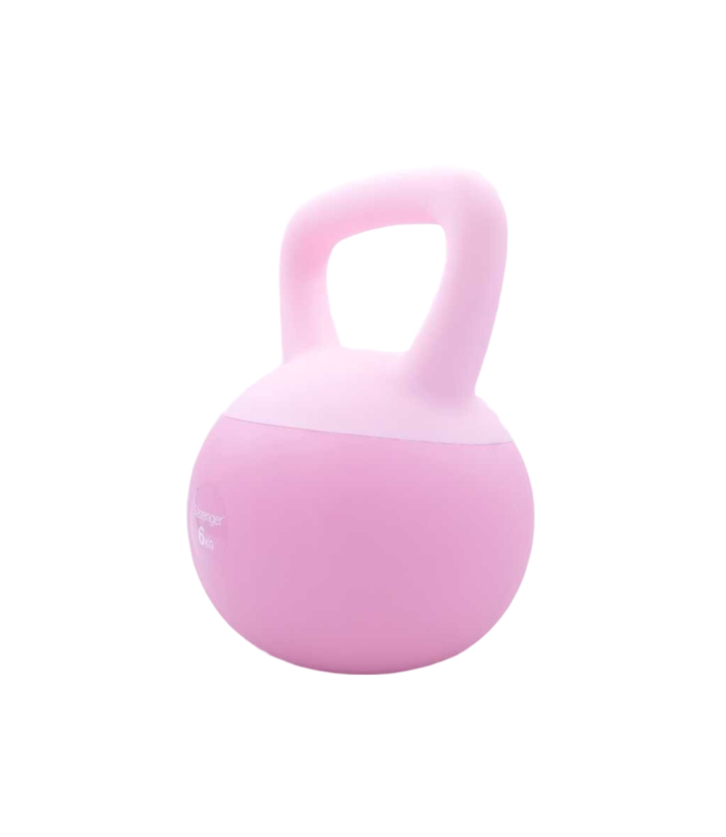 Slazenger Soft Kettlebell 6 Kg Pembe