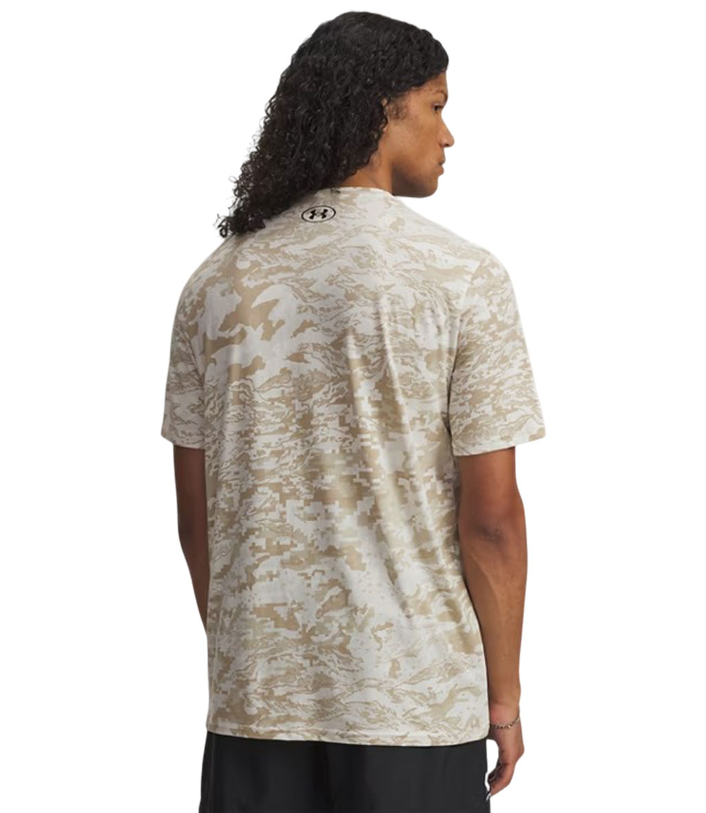 Under Armour ABC Camo Logo T-Shirt Bej Kamuflaj