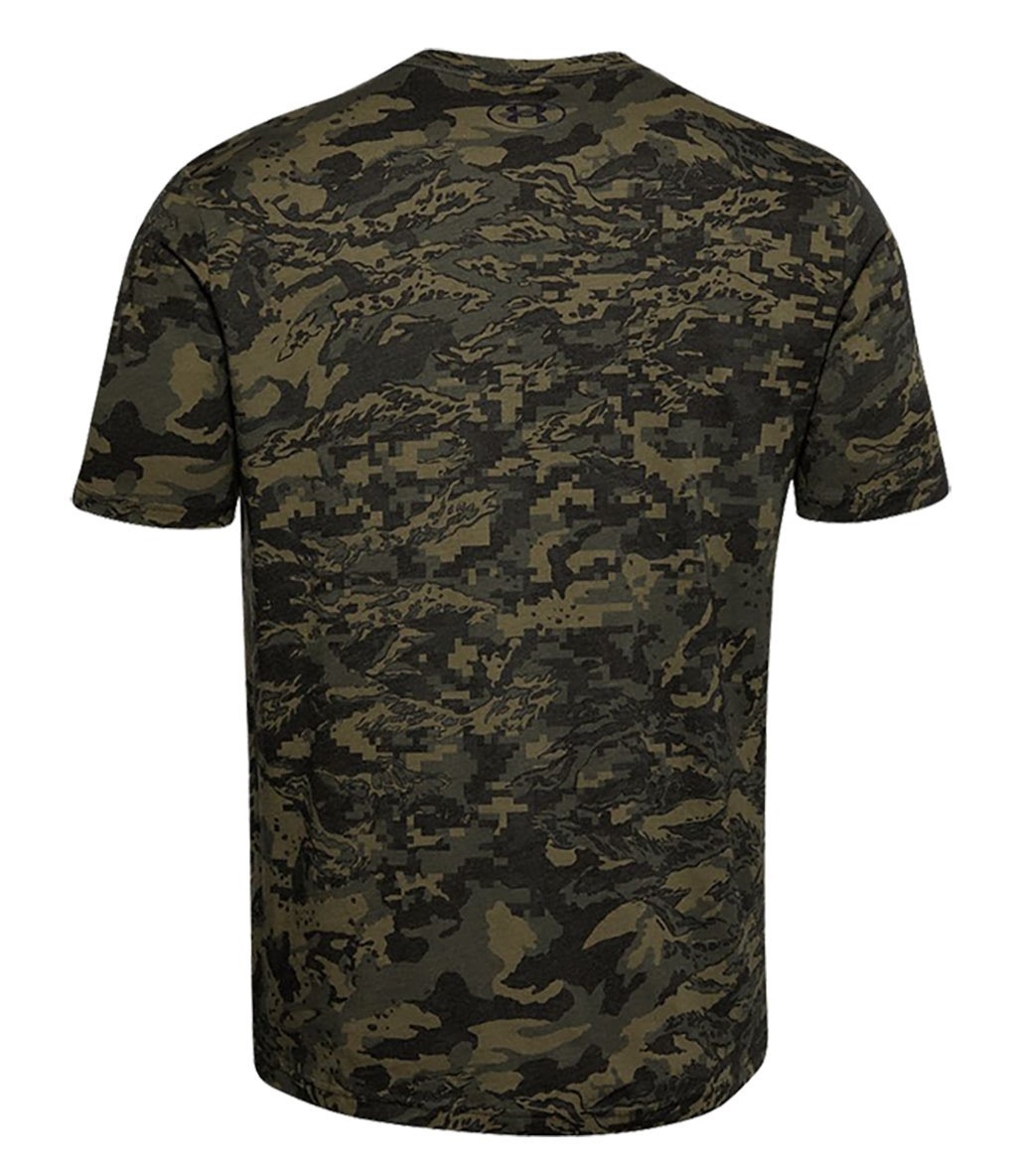 Under Armour ABC Camo Logo T-Shirt Siyah Kamuflaj