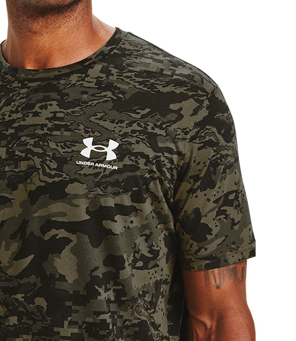 Under Armour ABC Camo Logo T-Shirt Siyah Kamuflaj