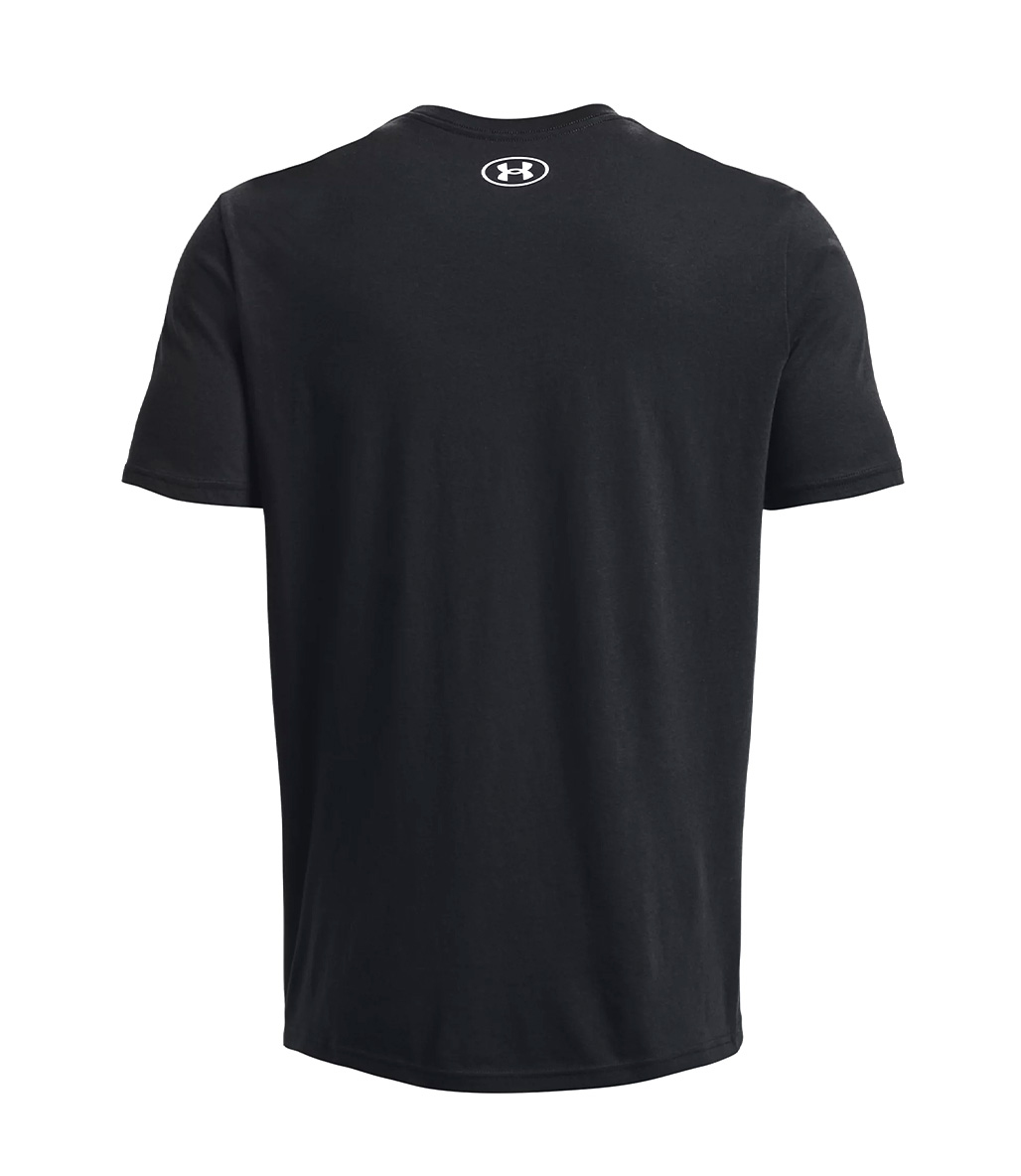 Under Armour Camo Chest Stripe T-Shirt Siyah