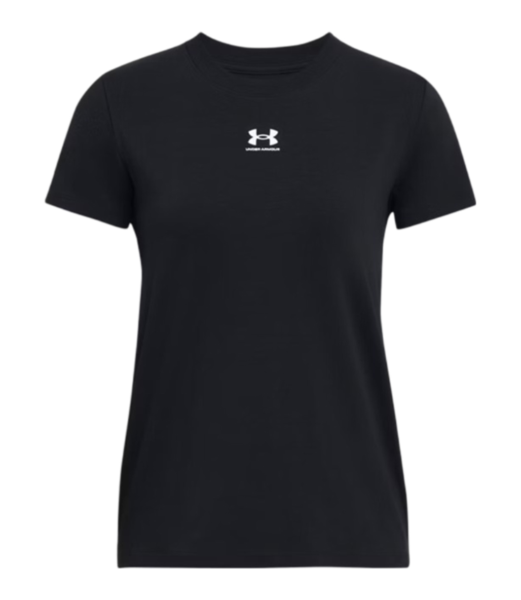 Under Armour Campus Core Kadın Kısa Kollu T-Shirt Siyah