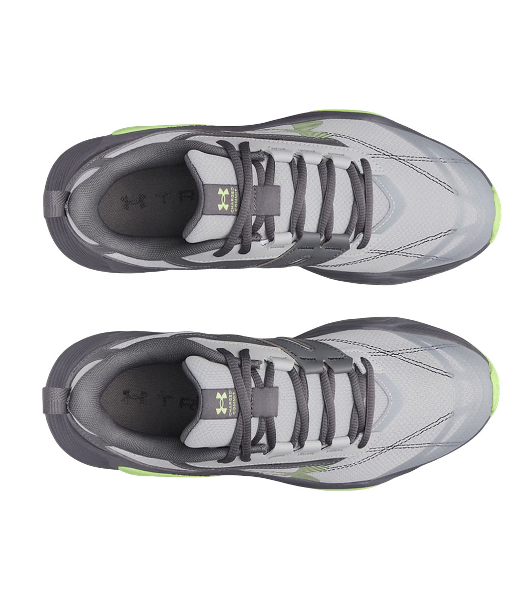 Under Armour Charged Commit TR 5 Ayakkabı Gri Yeşil