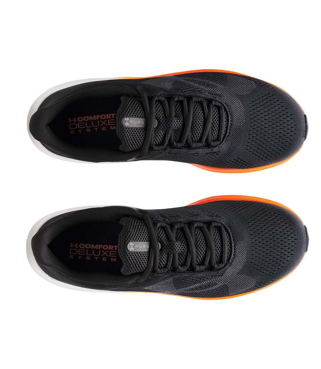 Under Armour Charged Pursuit 4 Big Logo Ayakkabı Siyah Turuncu