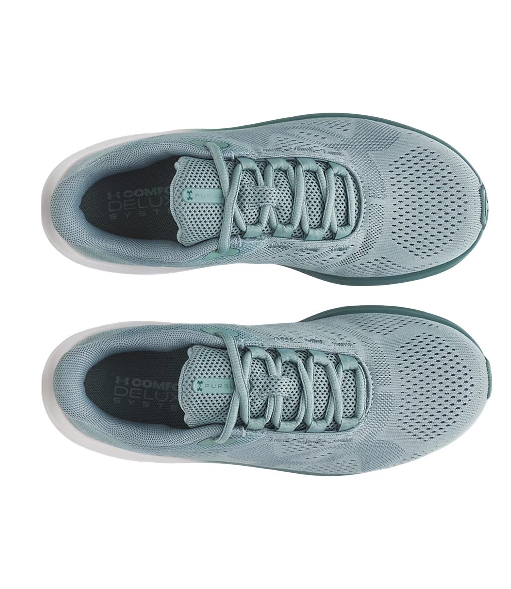 Under Armour Charged Pursuit 4 Big Logo Kadın Ayakkabı Yeşil