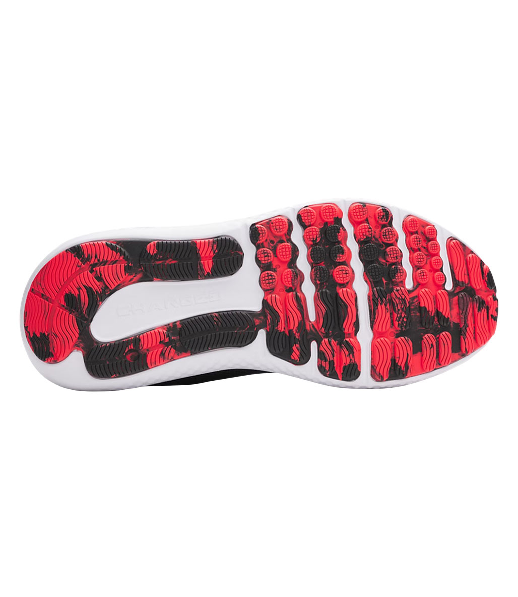 Under Armour Charged Surge 4 Ayakkabı Siyah Kırmızı