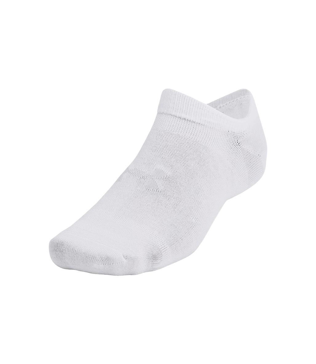 Under Armour Essential No Show Çorap 6'lı Paket Beyaz